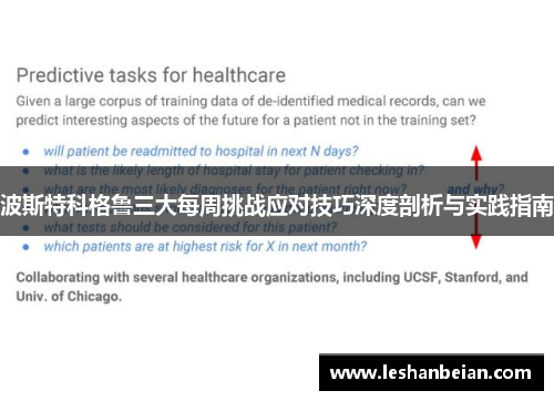 波斯特科格鲁三大每周挑战应对技巧深度剖析与实践指南
